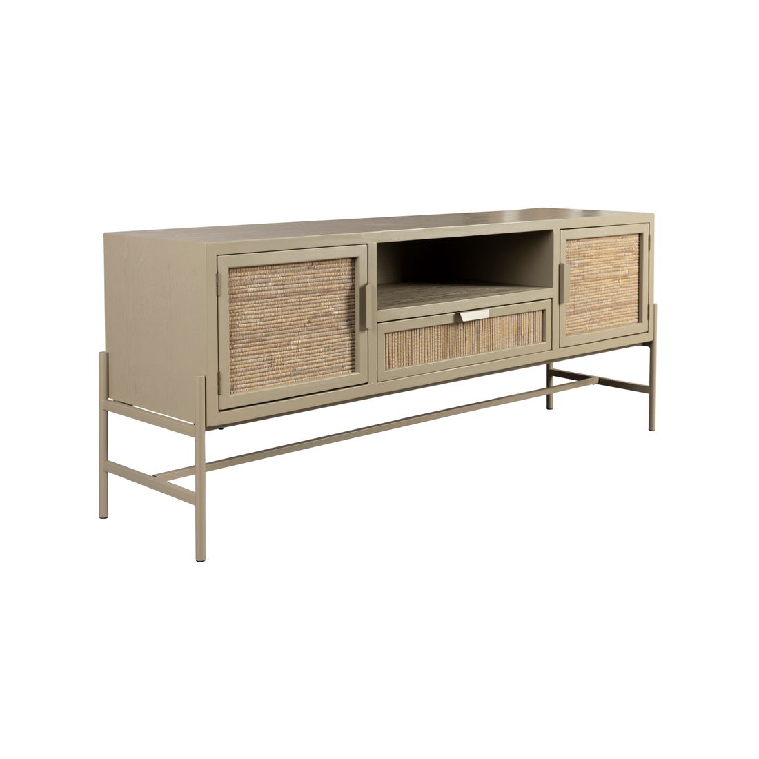 Dutchbone Dressoir Yasu Beige - KwaliteitWonen.nl