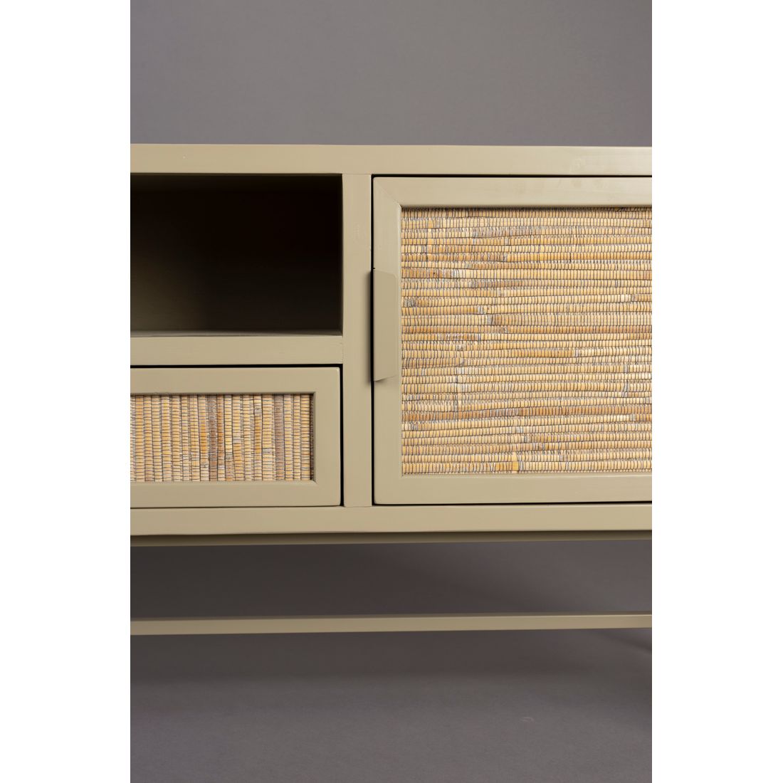 Dutchbone Dressoir Yasu Beige - KwaliteitWonen.nl