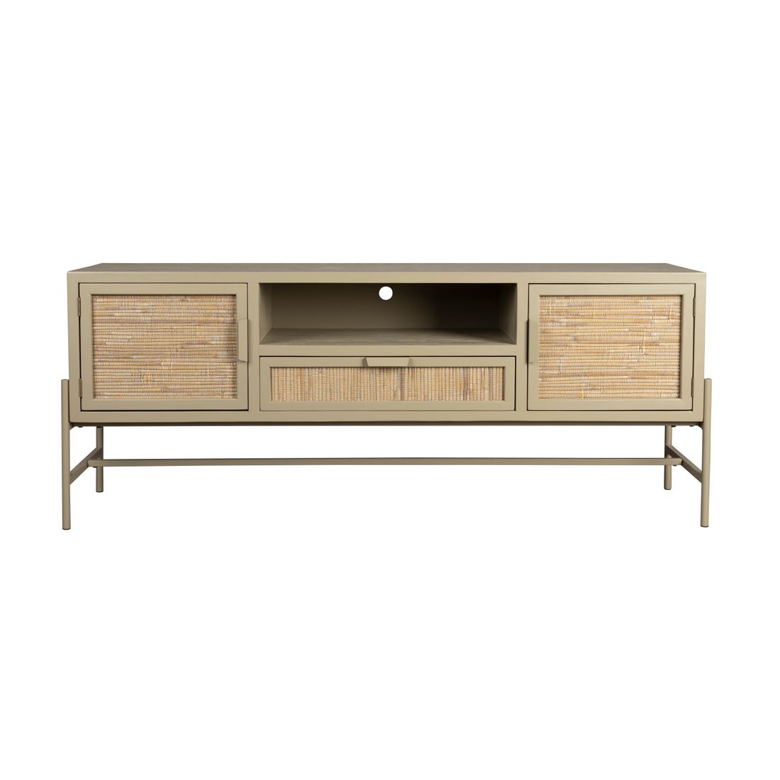 Dutchbone Dressoir Yasu Beige - KwaliteitWonen.nl