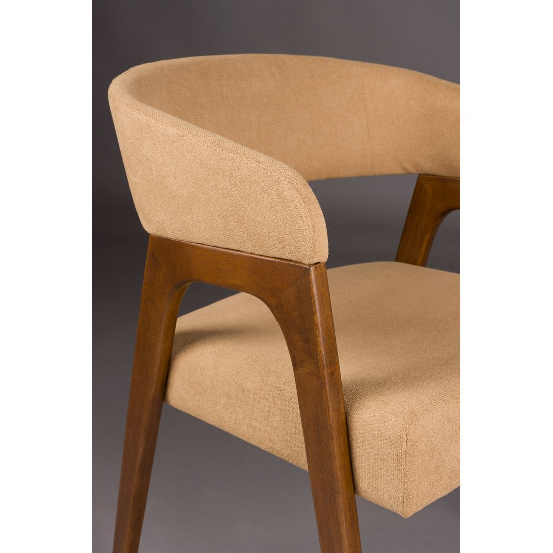 Dutchbone Eetkamerstoel Adamello Beige - KwaliteitWonen.nl