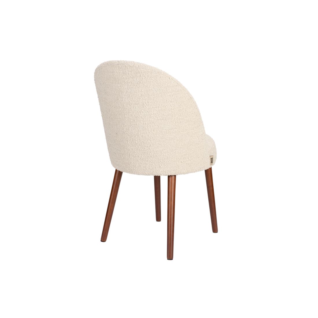 Dutchbone Eetkamerstoel Barbara Boucle Beige - KwaliteitWonen.nl