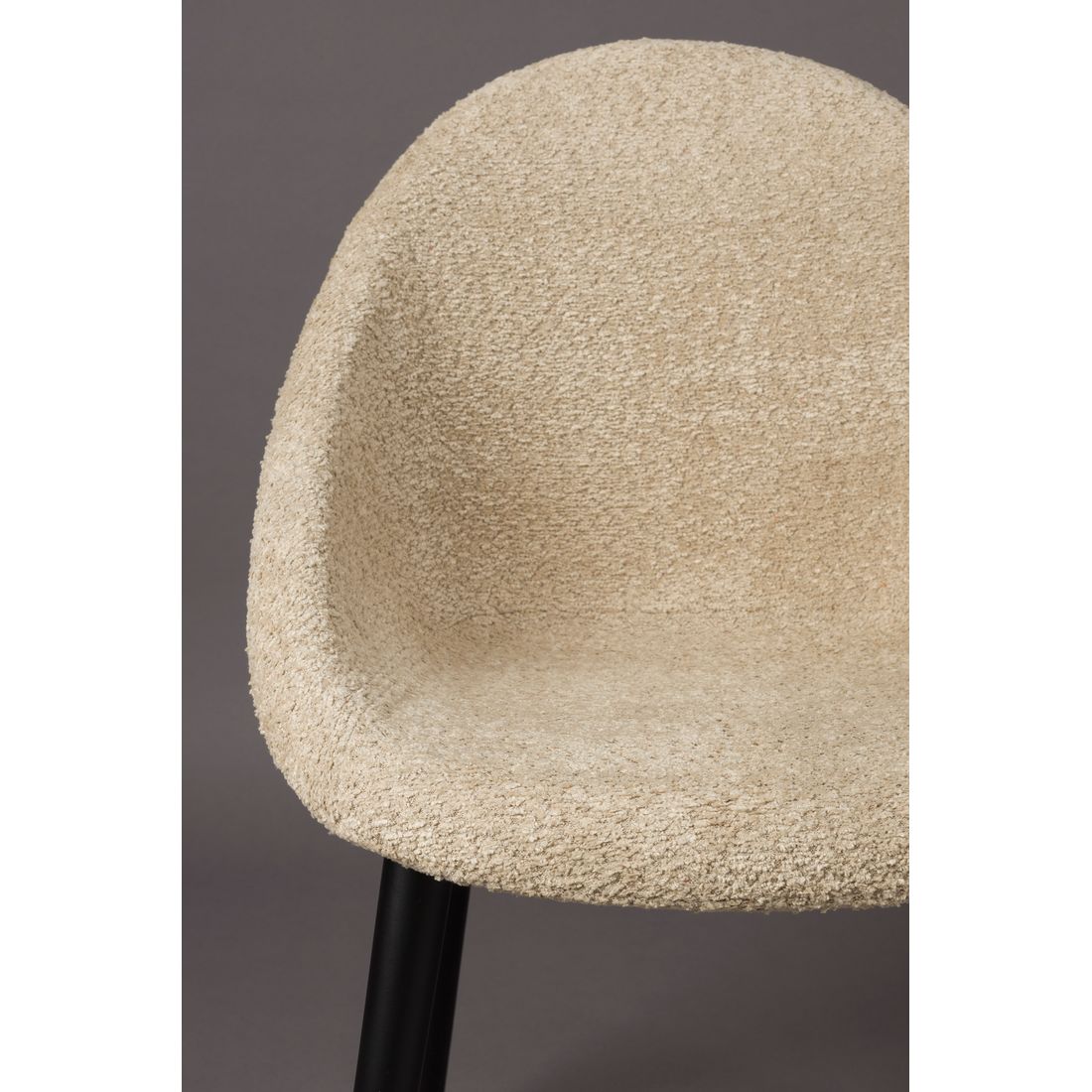 Dutchbone Eetkamerstoel Fenna Beige - KwaliteitWonen.nl