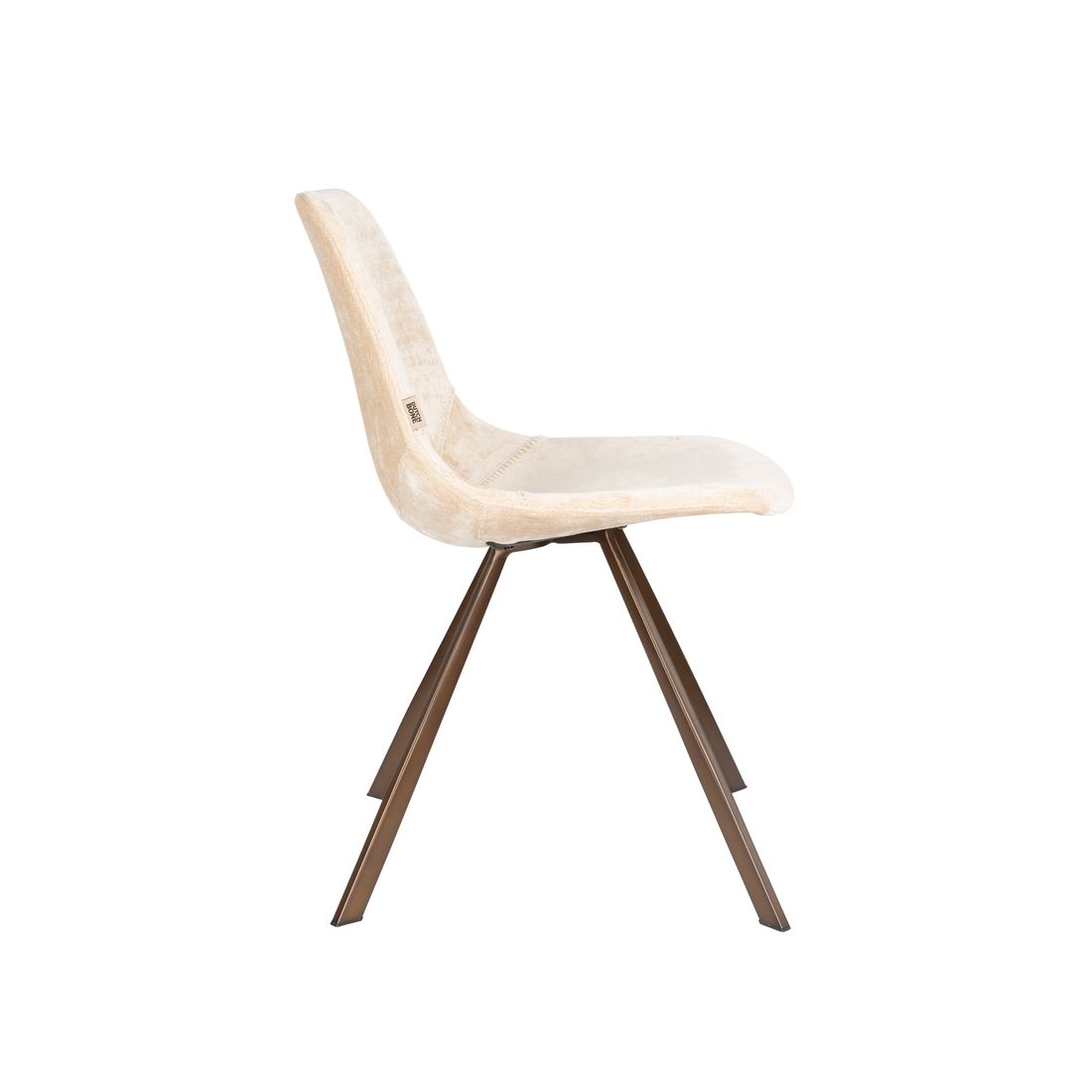 Dutchbone Eetkamerstoel Franky Beige - KwaliteitWonen.nl