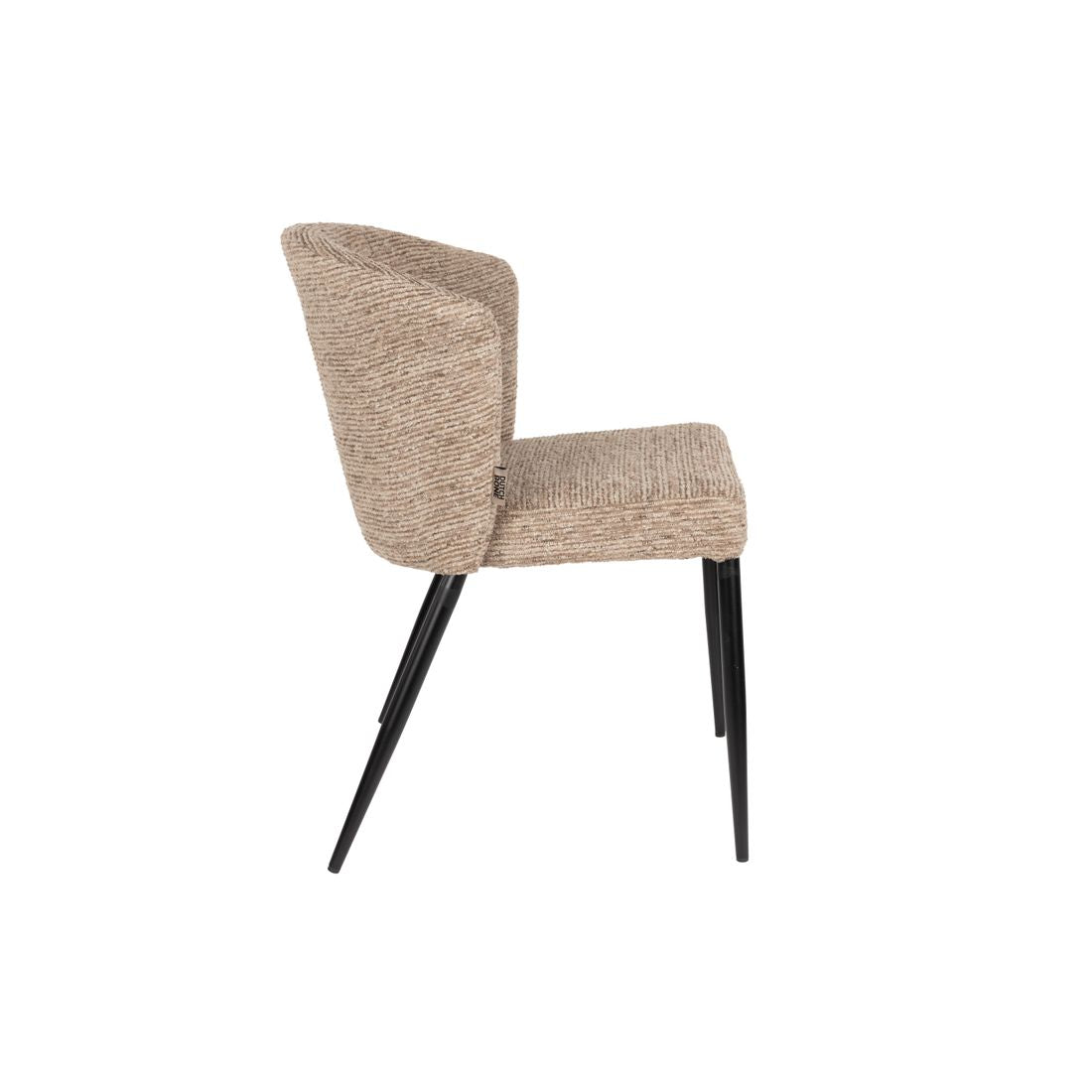 Dutchbone Eetkamerstoel Georgia Beige - KwaliteitWonen.nl