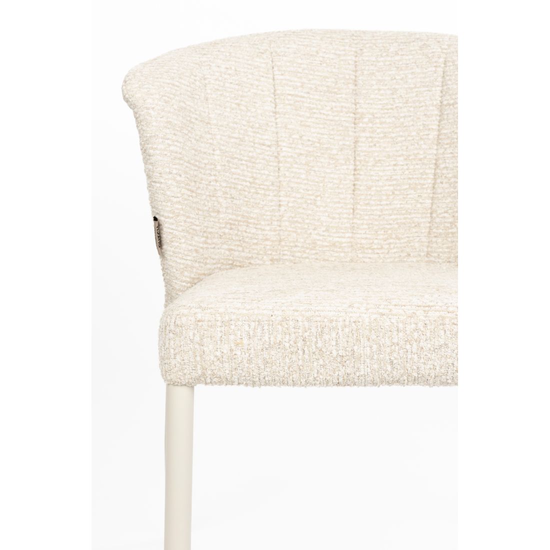 Dutchbone Eetkamerstoel Georgia Soft Beige - KwaliteitWonen.nl