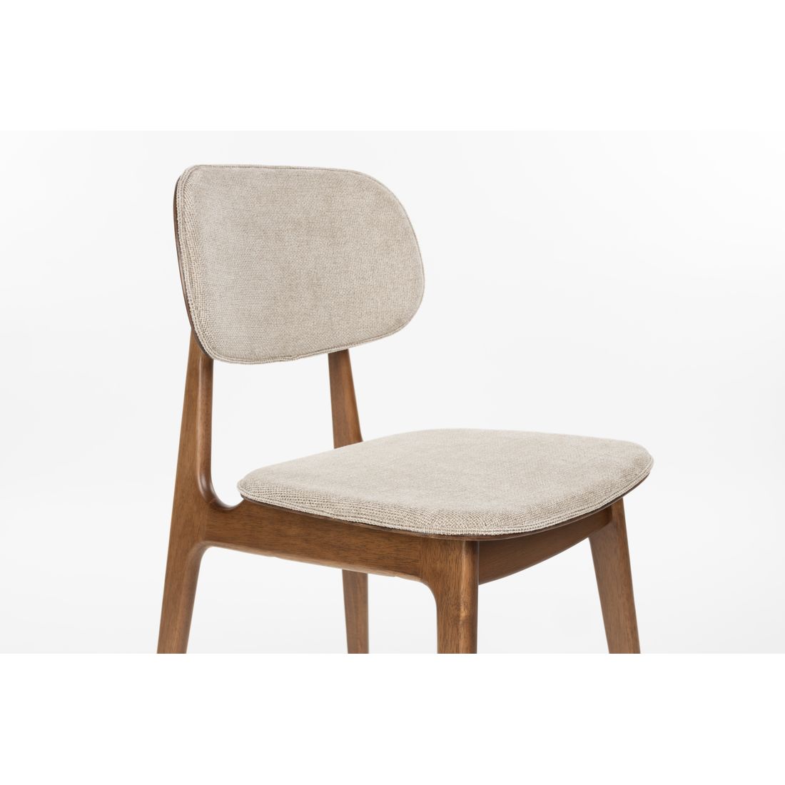 Dutchbone Eetkamerstoel Marais Beige - KwaliteitWonen.nl