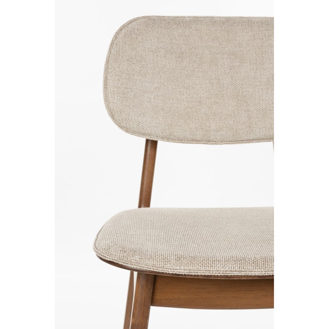 Dutchbone Eetkamerstoel Marais Beige - KwaliteitWonen.nl