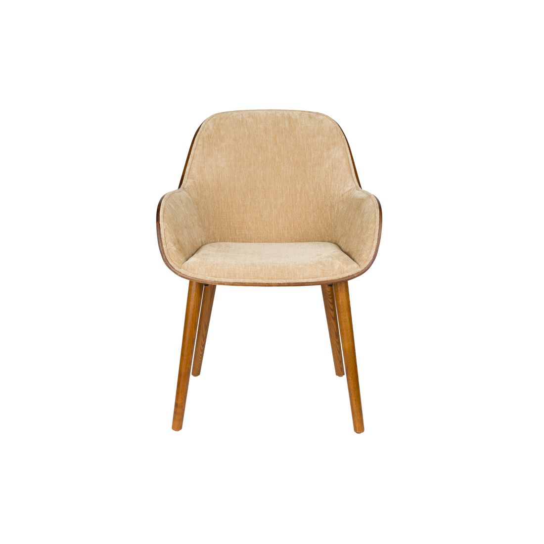Dutchbone Eetkamerstoel Taylor Beige - KwaliteitWonen.nl