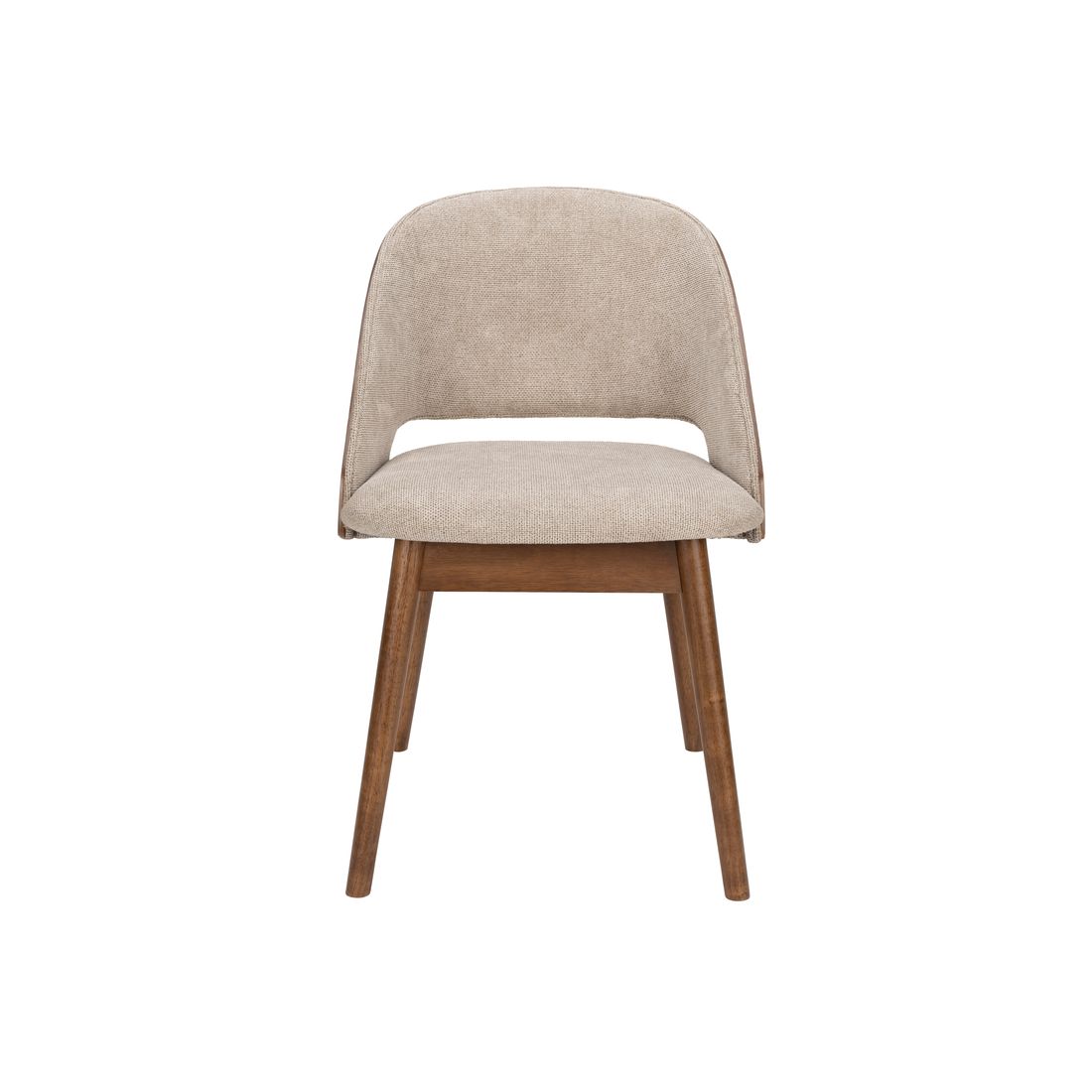 Dutchbone Eetkamerstoel Velore Beige - KwaliteitWonen.nl