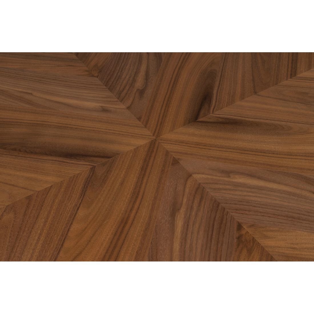 Dutchbone Eettafel Clover Rond 120cm Walnoot - KwaliteitWonen.nl