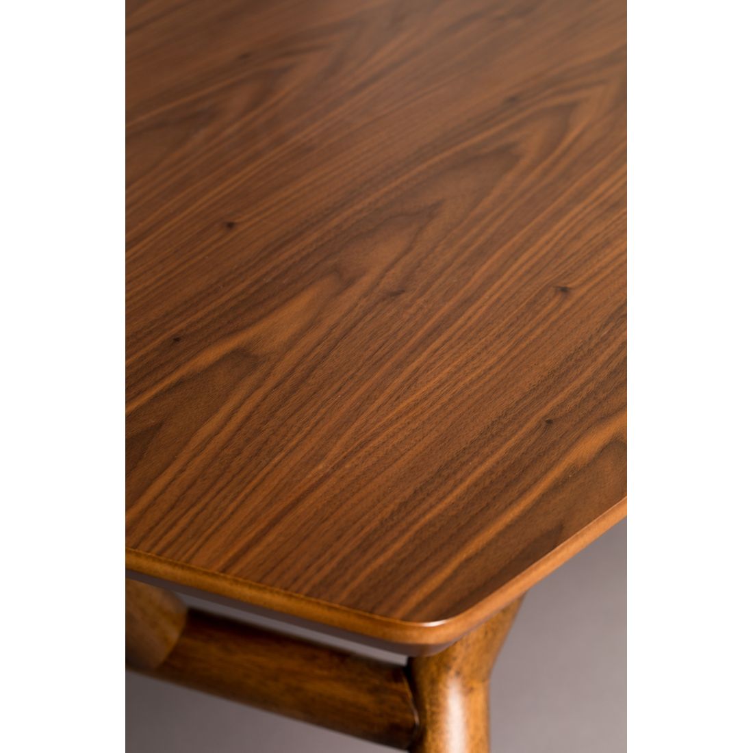 Dutchbone Eettafel Malaya 180x90cm Walnoot - KwaliteitWonen.nl