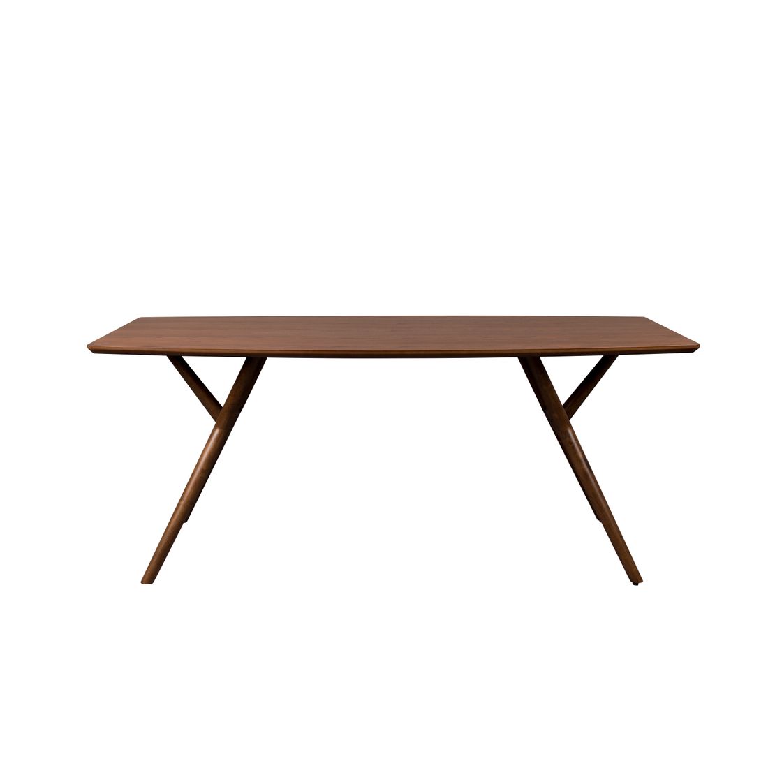 Dutchbone Eettafel Malaya 180x90cm Walnoot - KwaliteitWonen.nl