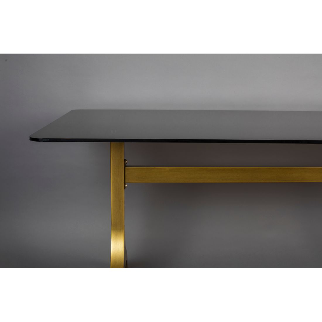 Dutchbone Eettafel Sansa 180x90cm Smoke - KwaliteitWonen.nl