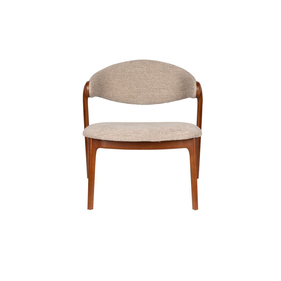 Dutchbone Fauteuil Babington Walnoot - KwaliteitWonen.nl