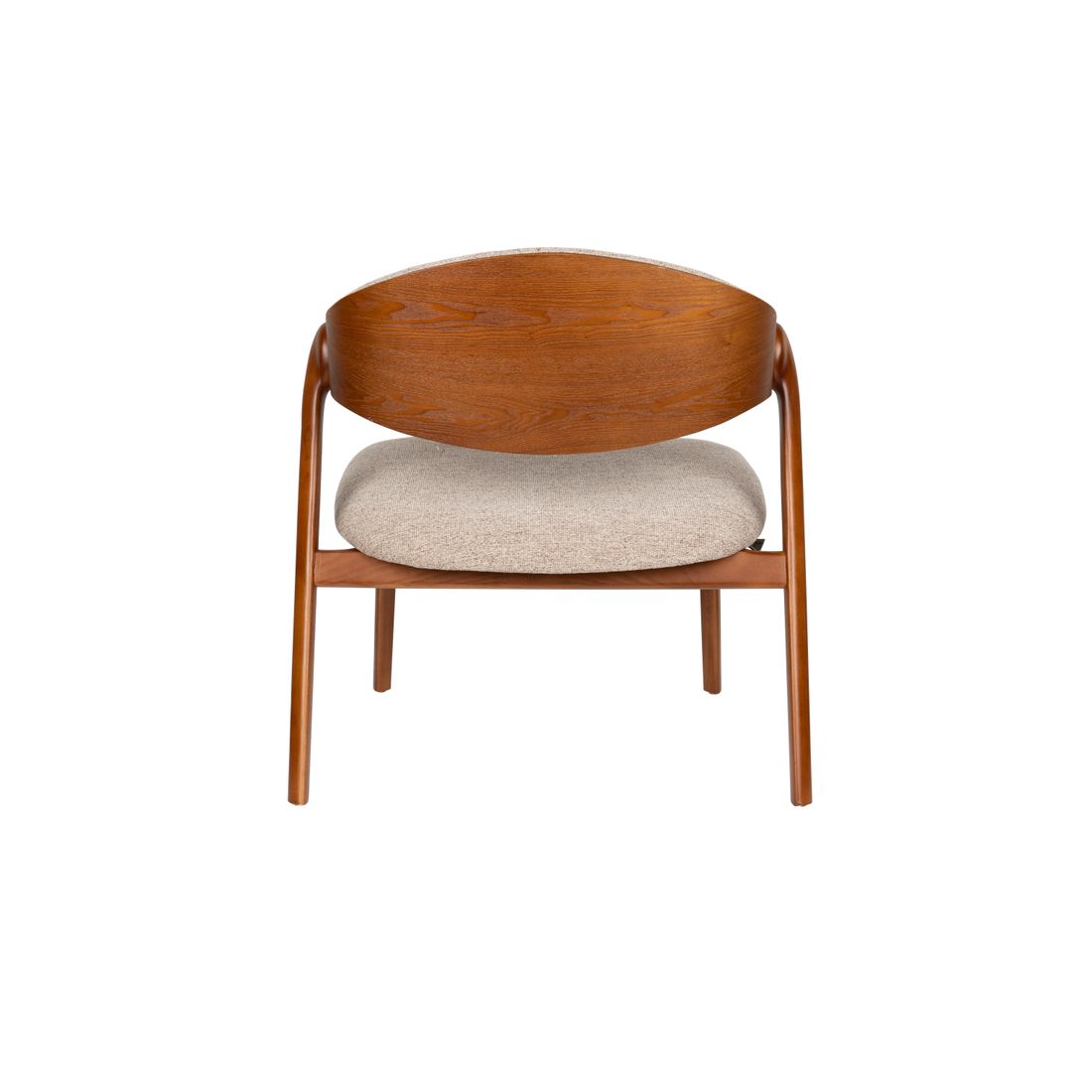 Dutchbone Fauteuil Babington Walnoot - KwaliteitWonen.nl