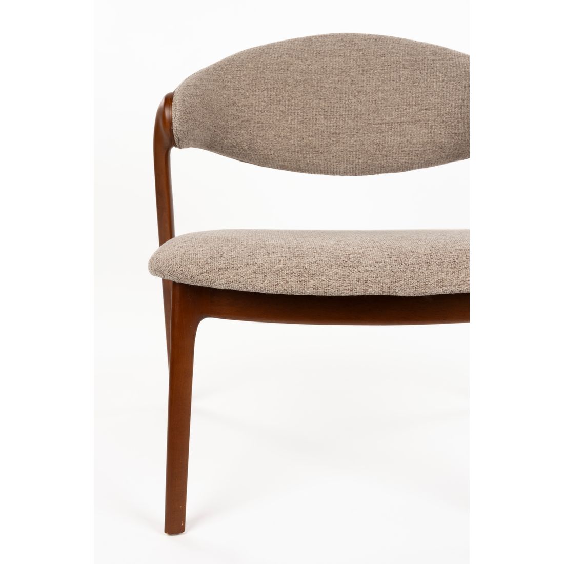 Dutchbone Fauteuil Babington Walnoot - KwaliteitWonen.nl