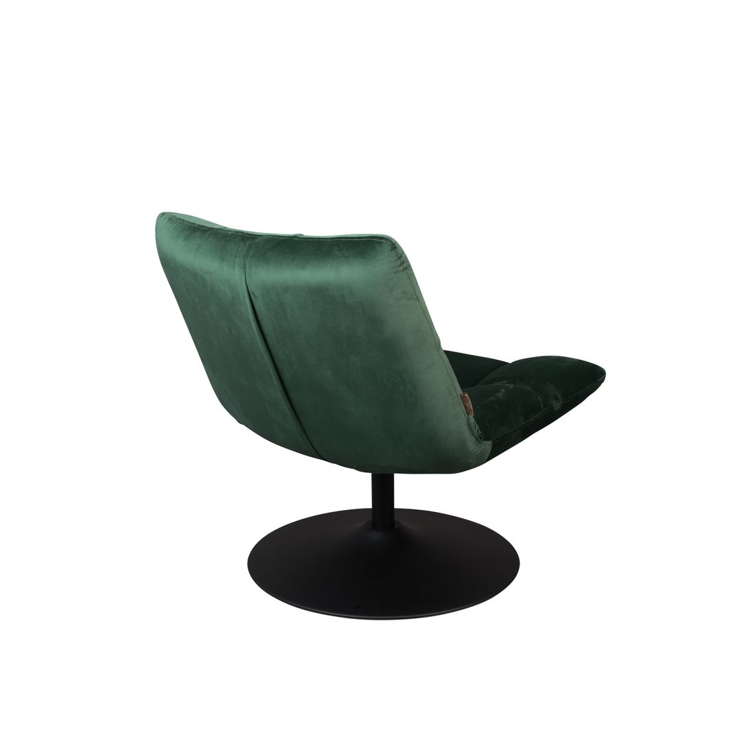 Dutchbone Fauteuil Bar Velvet Groen - KwaliteitWonen.nl