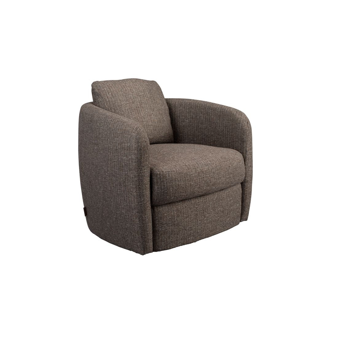 Dutchbone Fauteuil Boho Grijs Bruin-Kwaliteitwonen.nl