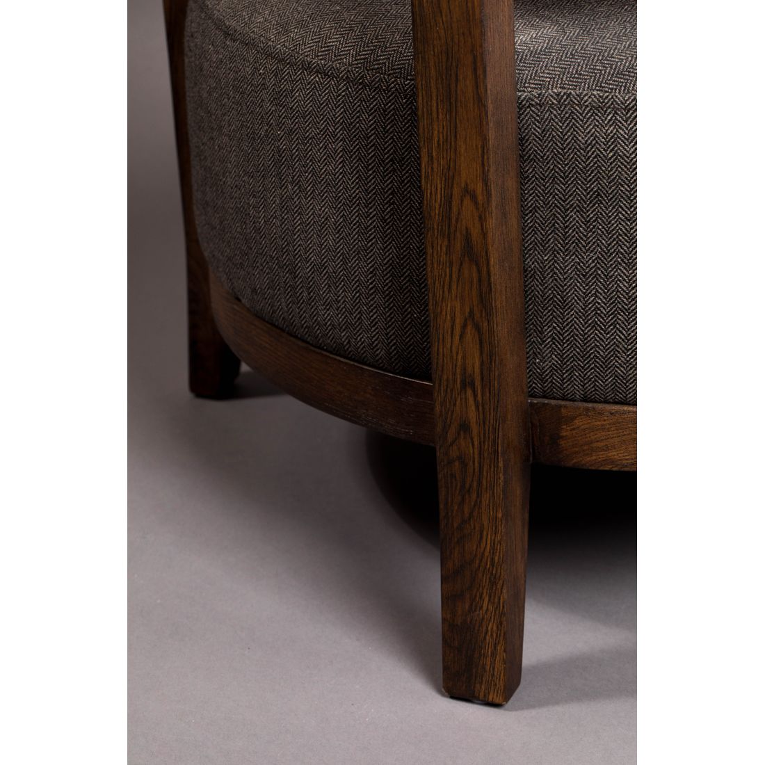 Dutchbone Fauteuil Duran Grijs - KwaliteitWonen.nl