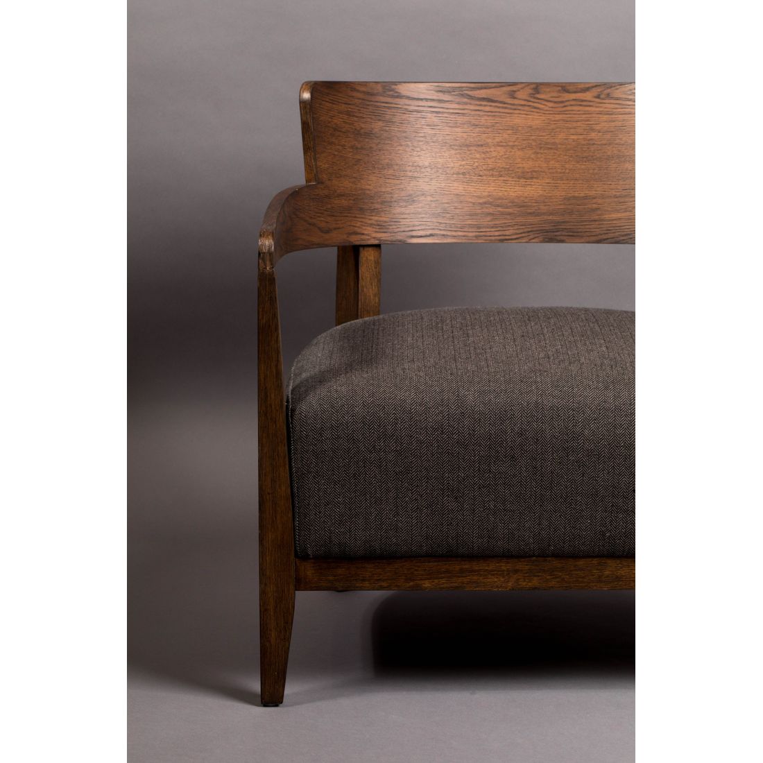 Dutchbone Fauteuil Duran Grijs - KwaliteitWonen.nl
