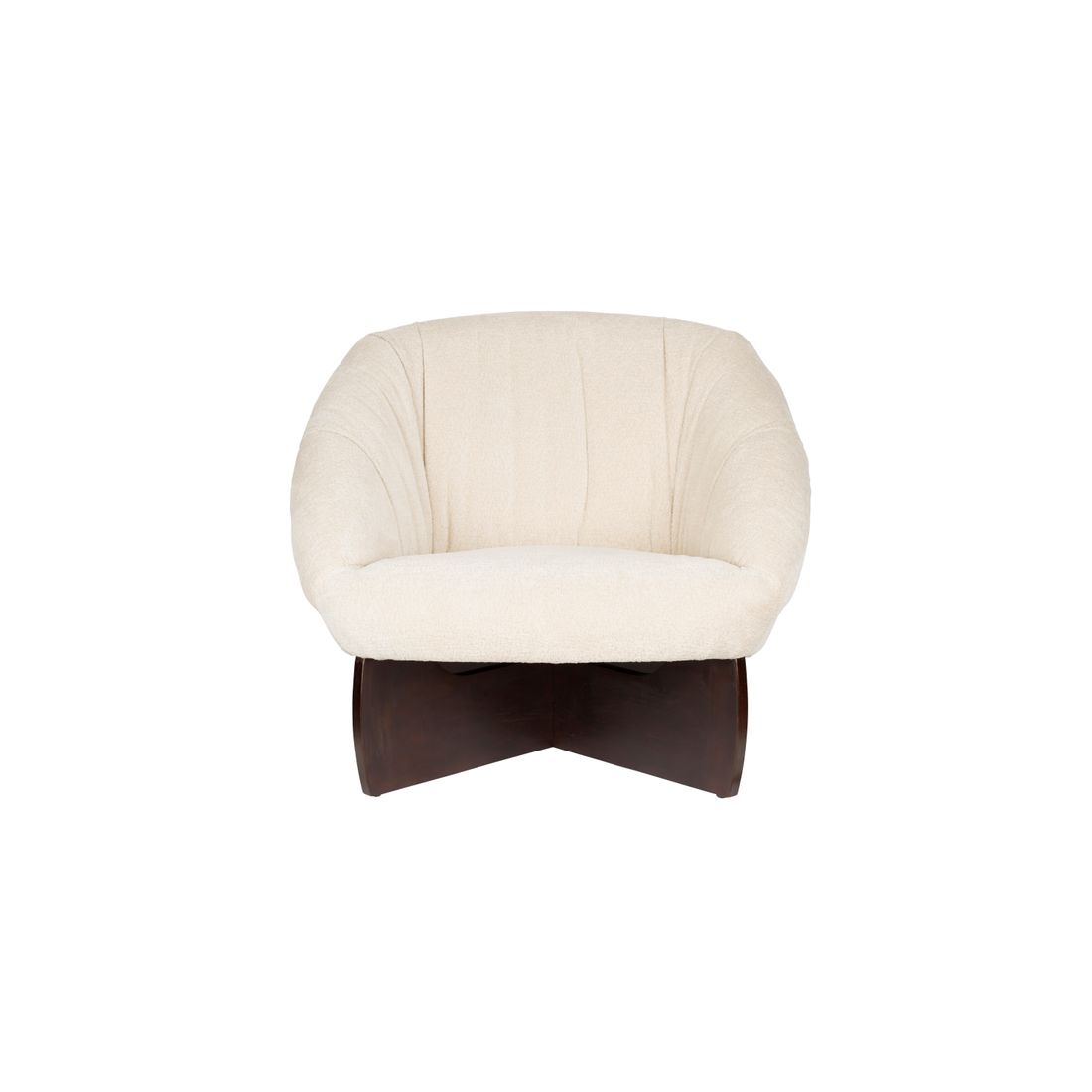 Dutchbone Fauteuil Emilius Beige - KwaliteitWonen.nl