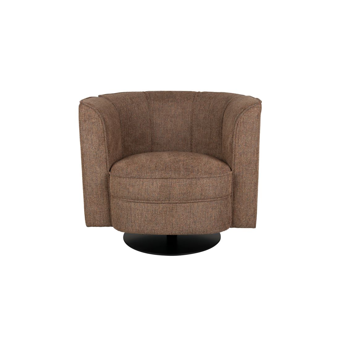 Dutchbone Fauteuil Flower Bruin - KwaliteitWonen.nl