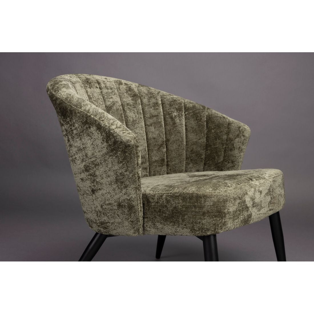 Dutchbone Fauteuil Georgia Groen - KwaliteitWonen.nl