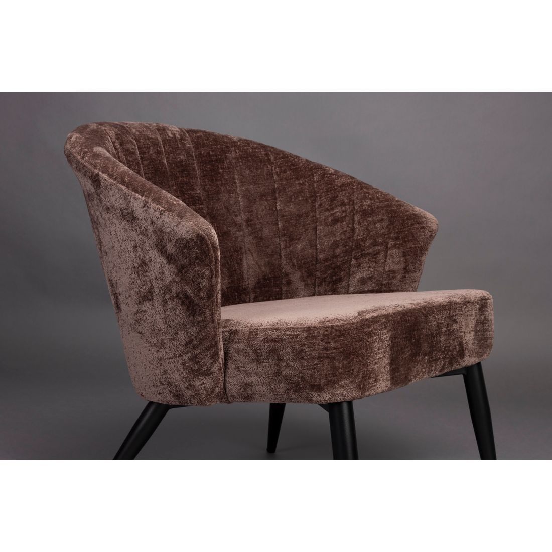 Dutchbone Fauteuil Georgia Paars - KwaliteitWonen.nl