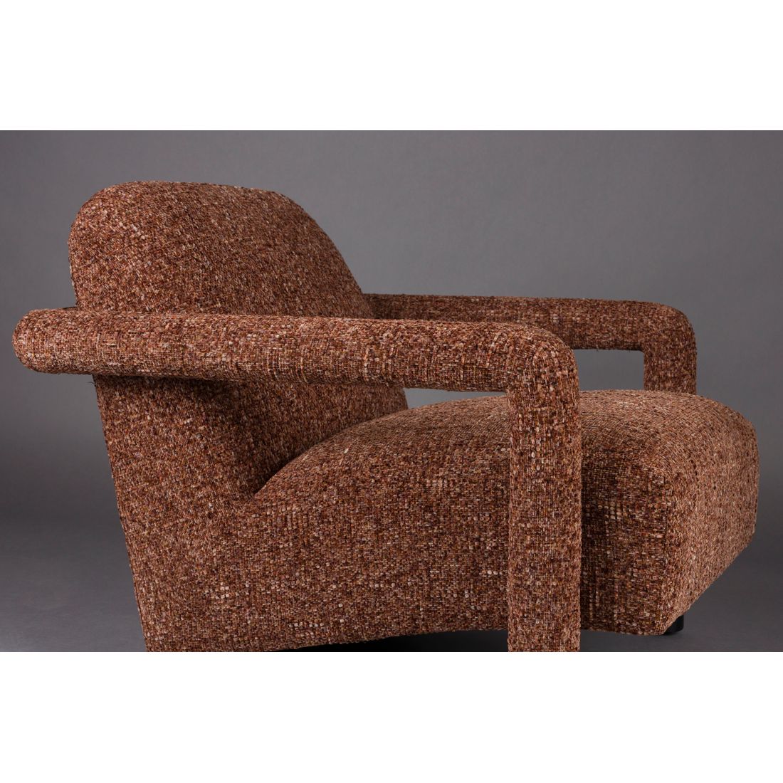 Dutchbone Fauteuil Kent bordeauxrood - KwaliteitWonen.nl