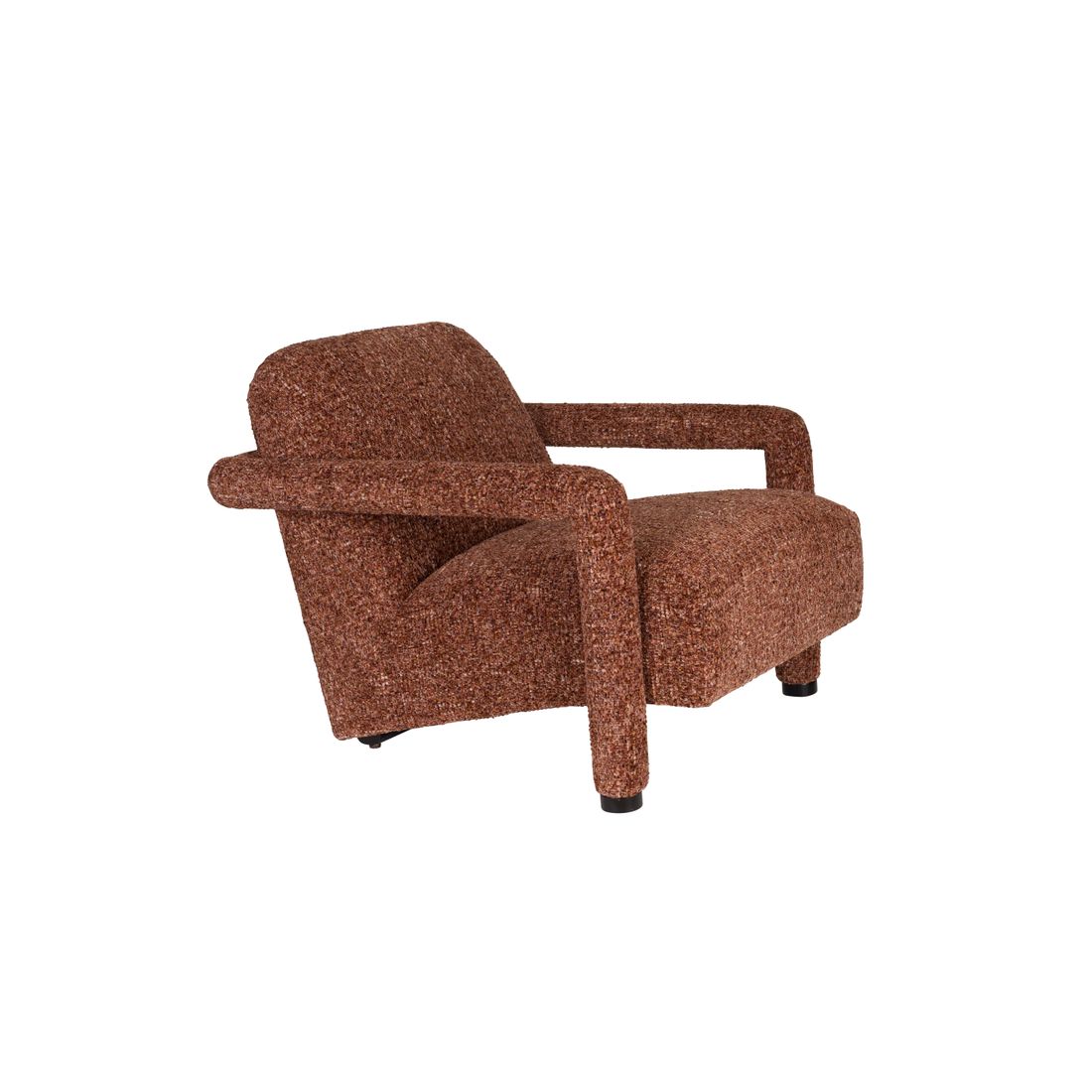 Dutchbone Fauteuil Kent bordeauxrood - KwaliteitWonen.nl
