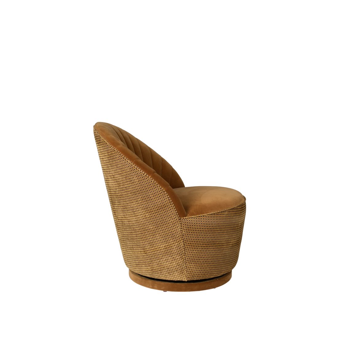 Dutchbone Fauteuil Madison Okergeel - KwaliteitWonen.nl