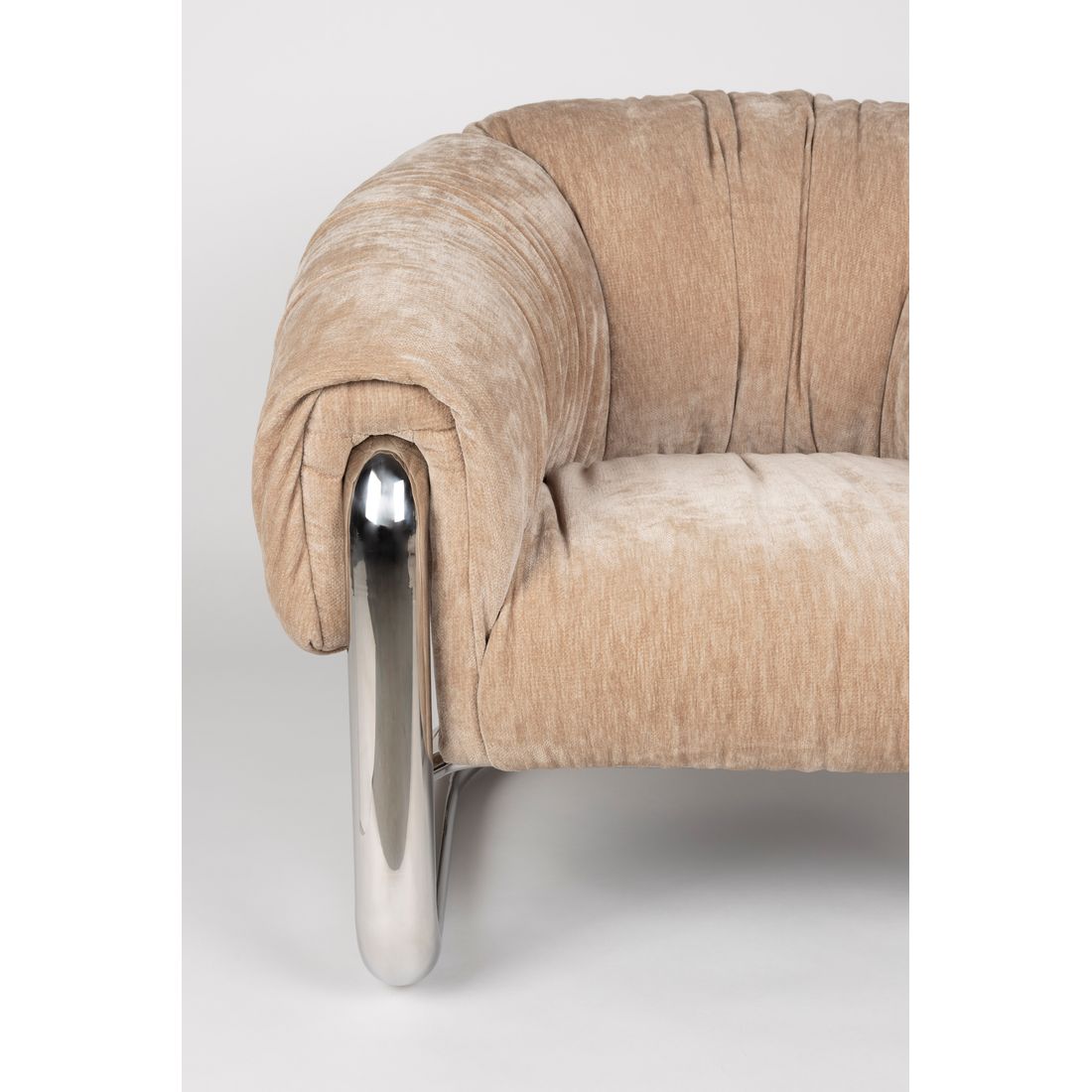 Dutchbone Fauteuil Marly Beige - KwaliteitWonen.nl