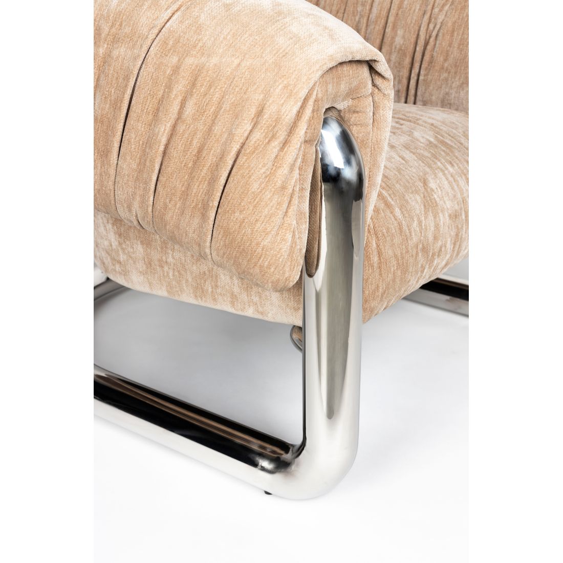 Dutchbone Fauteuil Marly Beige - KwaliteitWonen.nl