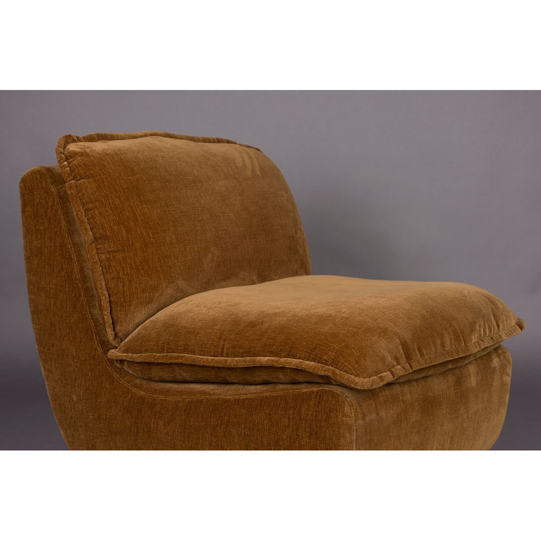 Dutchbone Fauteuil Radley Cognac Bruin - KwaliteitWonen.nl