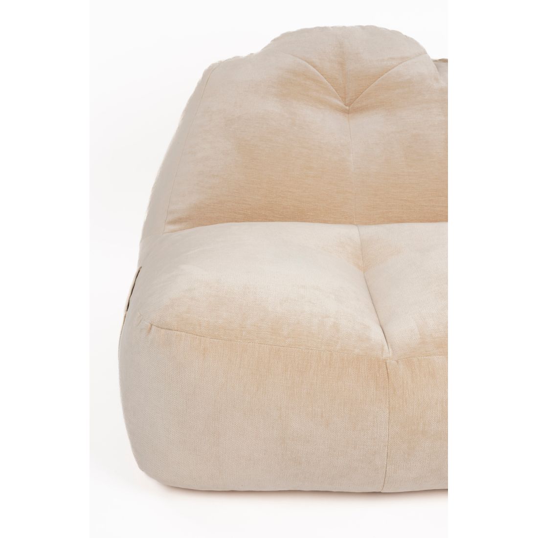 Dutchbone Fauteuil Tombag Beige - KwaliteitWonen.nl