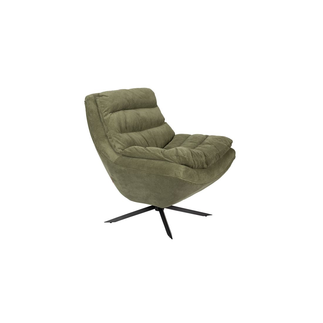 Dutchbone Fauteuil Vince Groen - KwaliteitWonen.nl