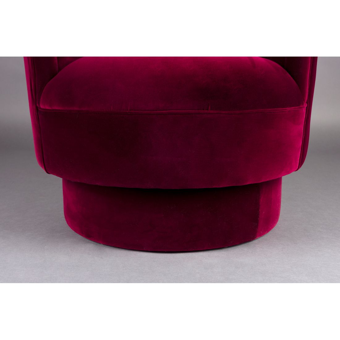 Dutchbone Fauteuille Dorothy Velvet Rood - KwaliteitWonen.nl