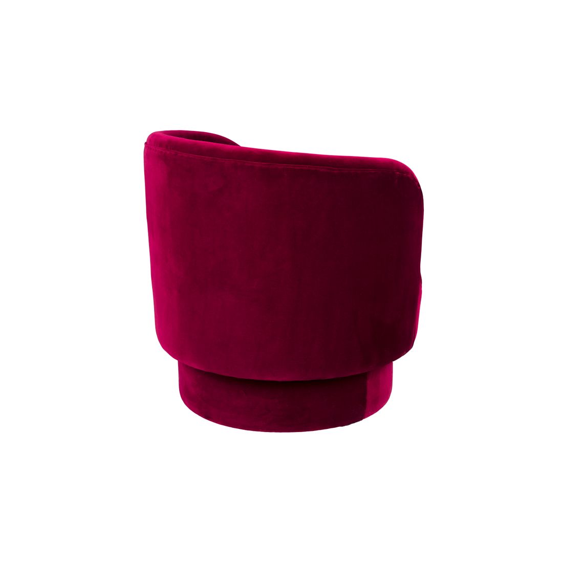 Dutchbone Fauteuille Dorothy Velvet Rood - KwaliteitWonen.nl