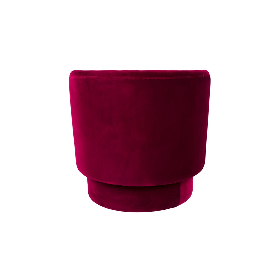 Dutchbone Fauteuille Dorothy Velvet Rood - KwaliteitWonen.nl
