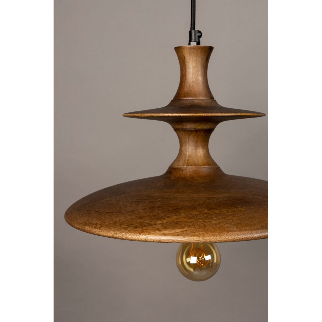 Dutchbone Hanglamp Cath S Walnoot - KwaliteitWonen.nl