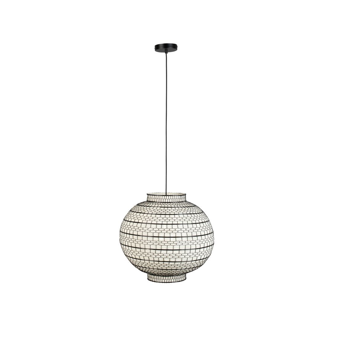 Dutchbone Hanglamp Ming Rond ø 50cm - KwaliteitWonen.nl