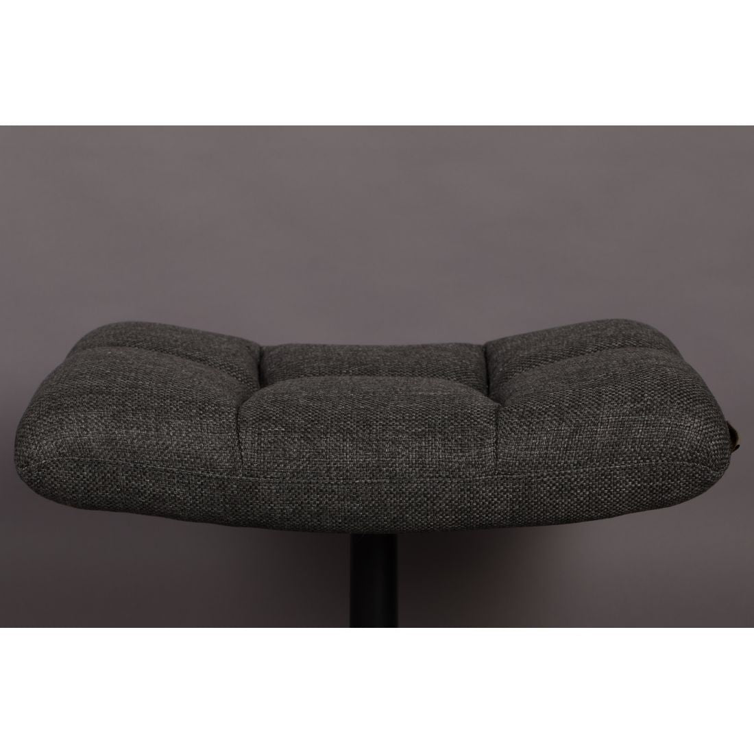 Dutchbone Hocker Bar Donkergrijs - KwaliteitWonen.nl