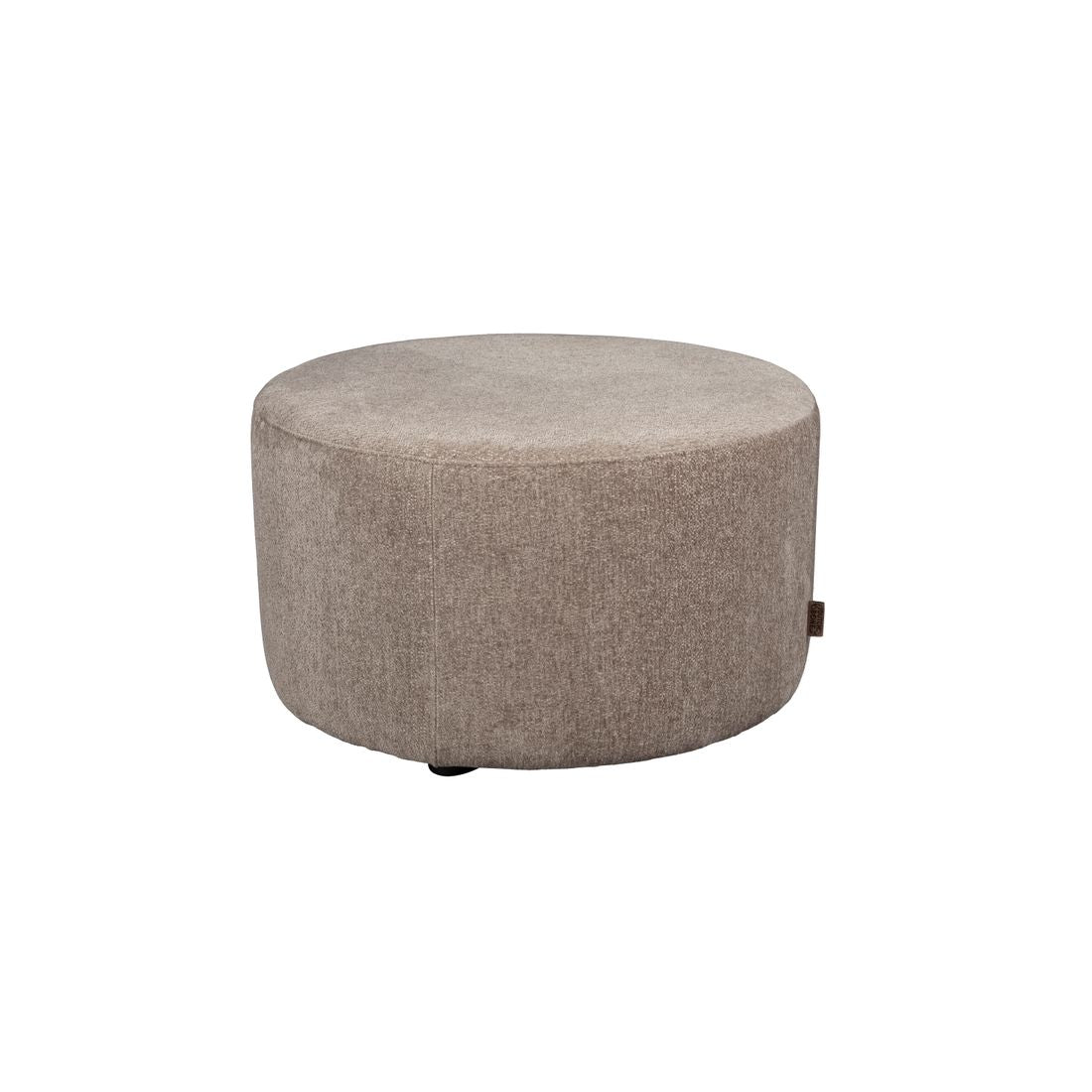 Dutchbone Poef Rocca Cappuccino - KwaliteitWonen.nl