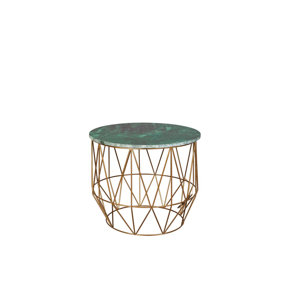 Dutchbone Salontafel Boss Marmer Groen Goud-Kwaliteitwonen.nl