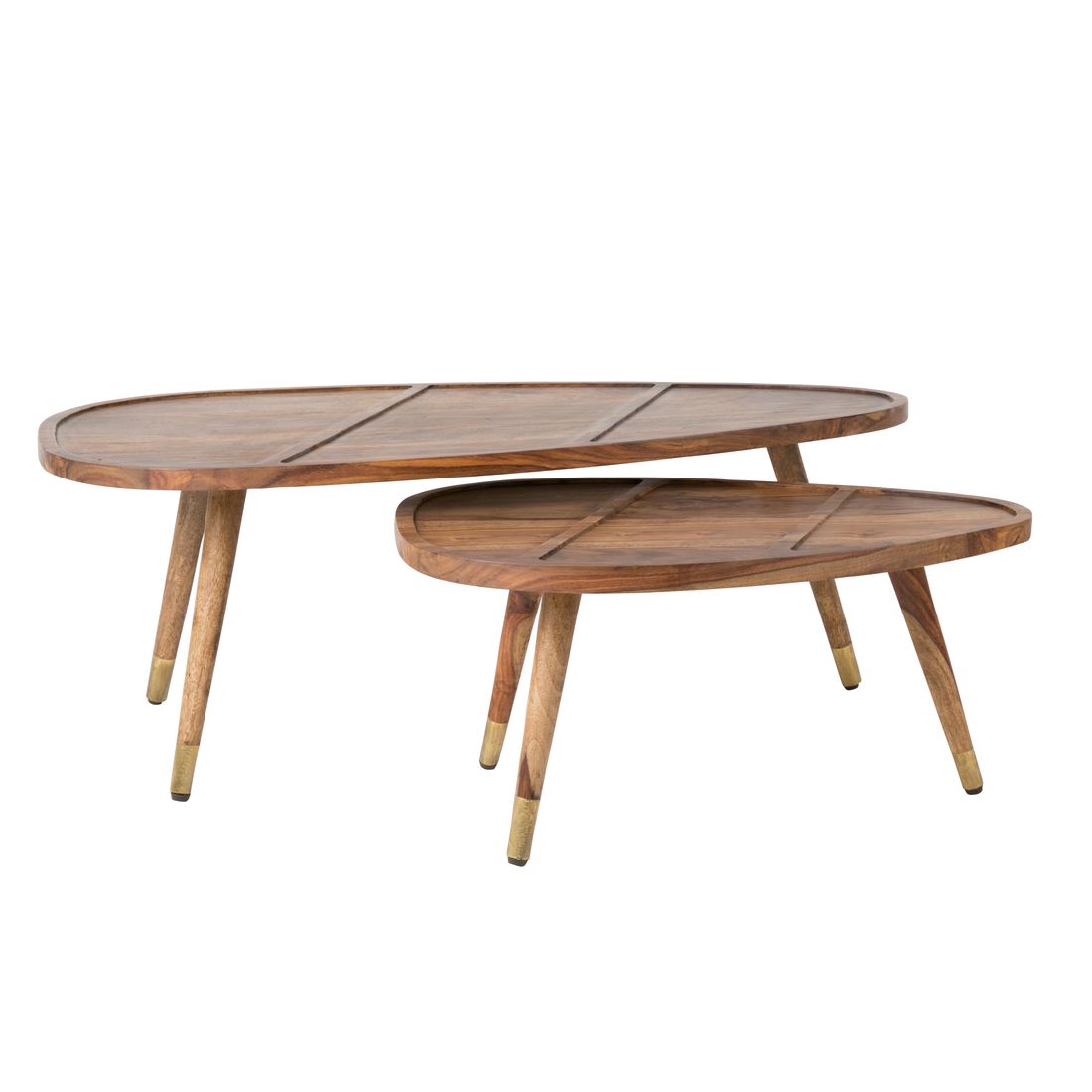 Dutchbone Salontafel Sham (Set van 2) - KwaliteitWonen.nl