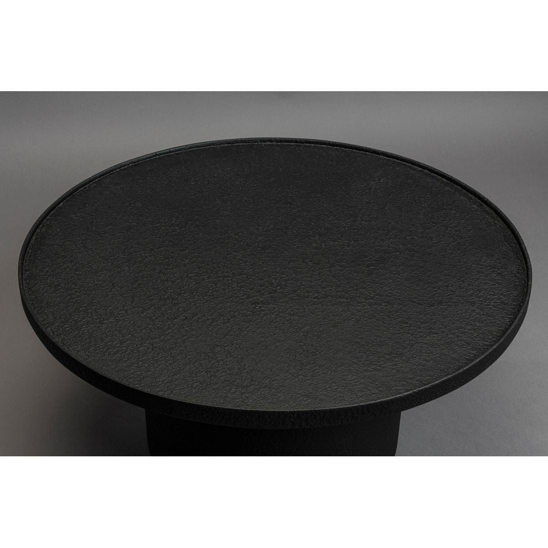 Dutchbone Salontafel Winston Rond Zwart - KwaliteitWonen.nl