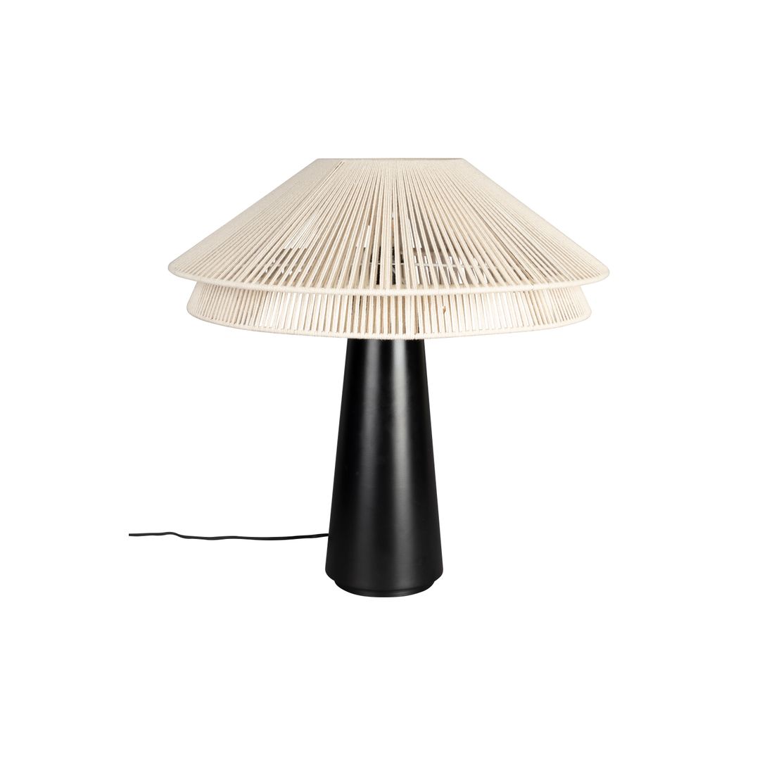 Dutchbone Tafellamp Elon Beige - KwaliteitWonen.nl