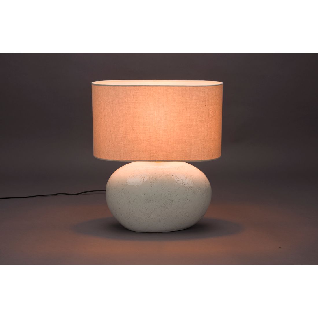 Dutchbone Tafellamp Hailey Beige - KwaliteitWonen.nl
