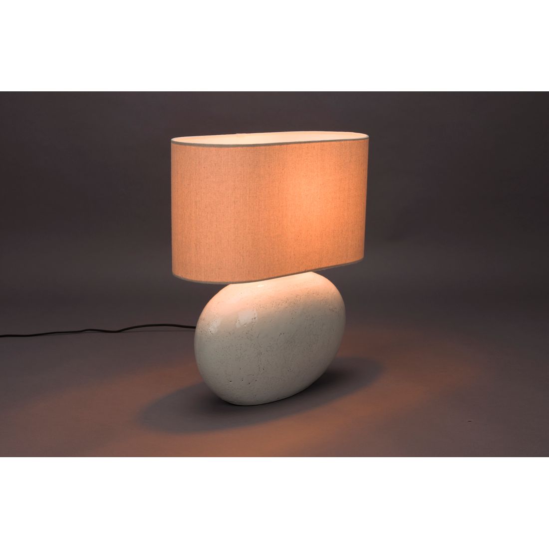 Dutchbone Tafellamp Hailey Beige - KwaliteitWonen.nl