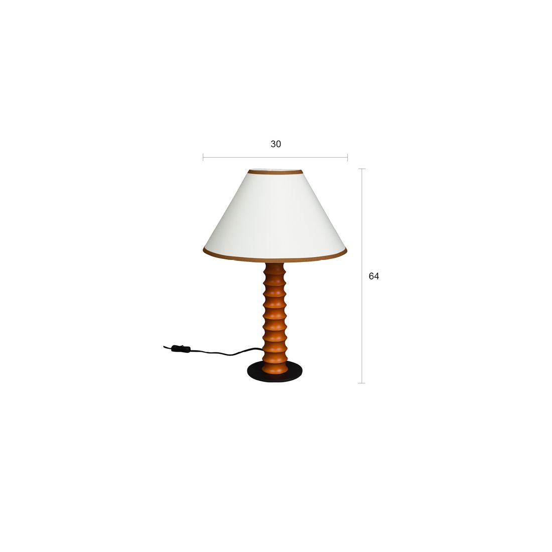 Dutchbone Tafellamp Horace - KwaliteitWonen.nl